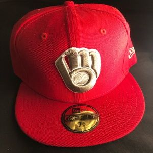 Milwaukee Brewers Fitted Cap